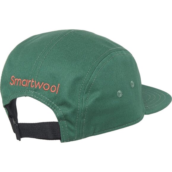 NEW SmartWool Ice Axe Descent 5-Panel Hat unisex Dark Sage 253 - Picture 3 of 4
